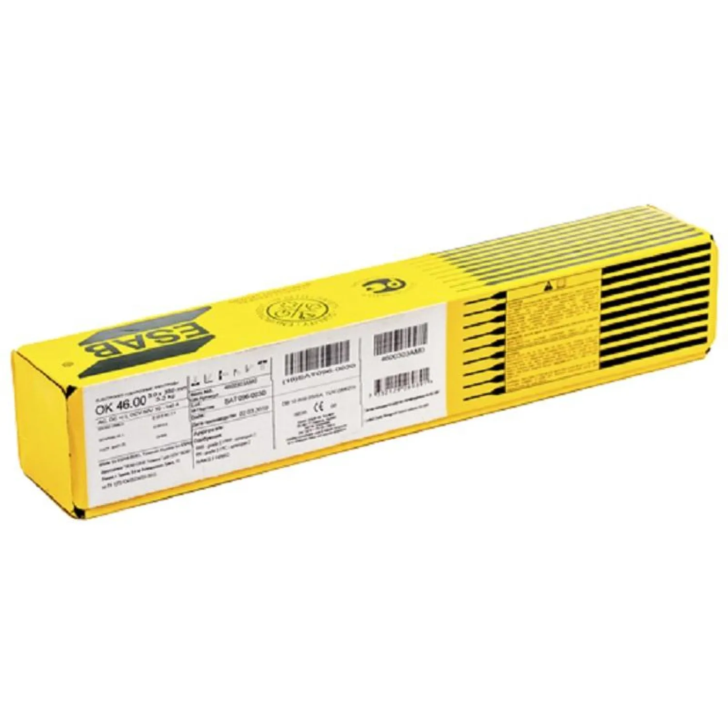 превью Электроды для сварки ESAB ОК 46.00 4x450 мм 6.6 кг (4600404AE0)