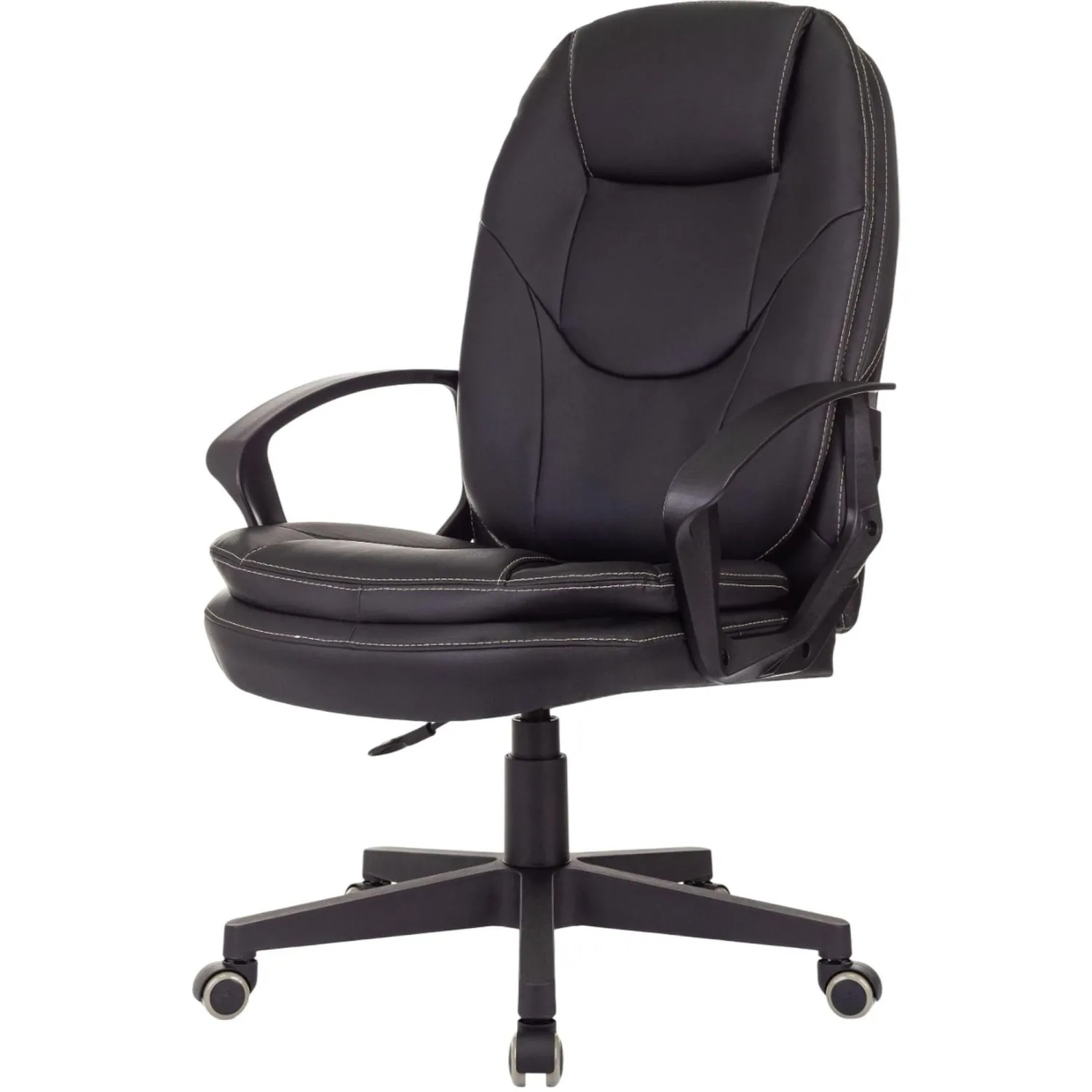 Кресло для руководителя Easy Chair 668 LT чёрное (экокожа, пластик)