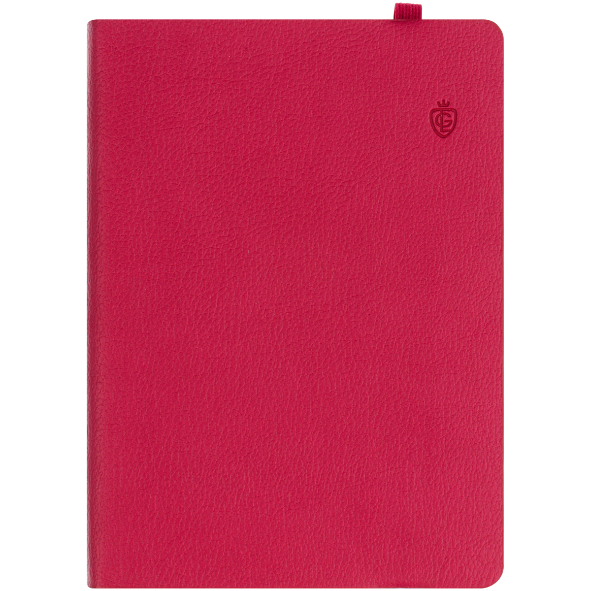 Записная книжка А6 80л. ЛАЙТ, кожзам, Greenwich Line «Classic. Berry», с резинкой, фактурное тиснение, блок в клетку