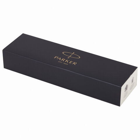 Ручка шариковая PARKER «Jotter Plastic CT», корпус белый, детали из нержавеющей стали, синяя