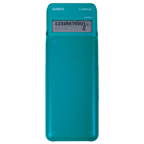 Калькулятор инженерный CASIO FX-220PLUS-2-S (155×78 мм), 181 функция, питание от батареи, сертифицирован для ЕГЭ