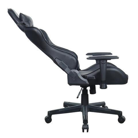 Кресло компьютерное BRABIX «GT Carbon GM-115», две подушки, экокожа, черное, 531932