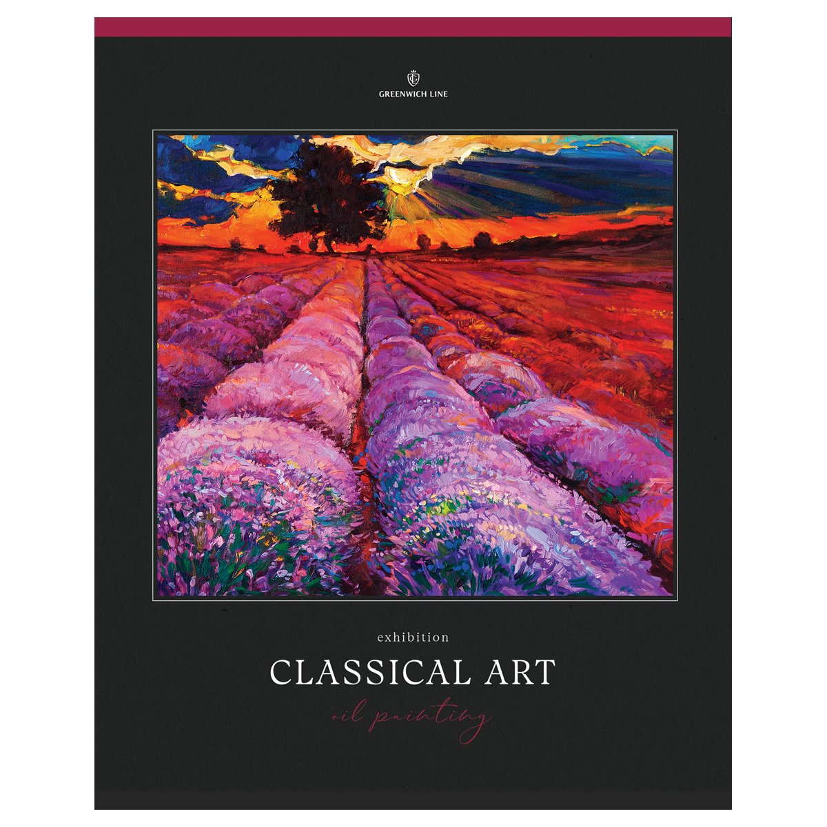 Тетрадь 80л., А5, клетка Greenwich Line «Classical art», глянцевая ламинация, sandy-touch лак, 70г/м2