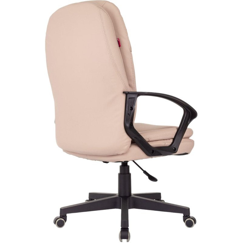 Кресло VB_EChair 668LT PU бежевый эко. кожа крестов. пластик