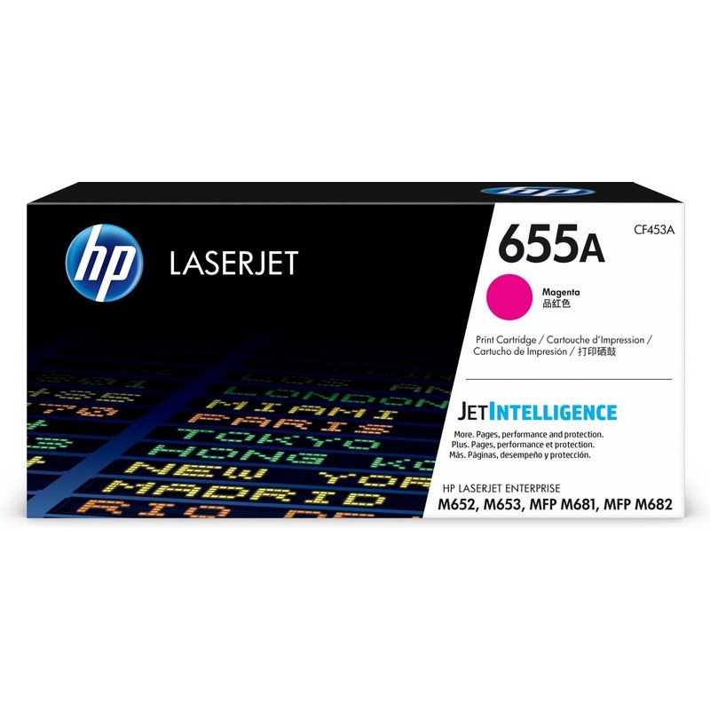 превью Картридж лазерный HP 655A CF453A для HP пурпуный оригинальный