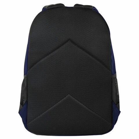 Рюкзак BRAUBERG DYNAMIC универсальный, эргономичный, синий, 43×30х13 см