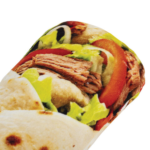 Игрушка мягкая «ШАУРМА», ткань вельбоа, 40×11 см, WOOZOO (ВУЗУ)