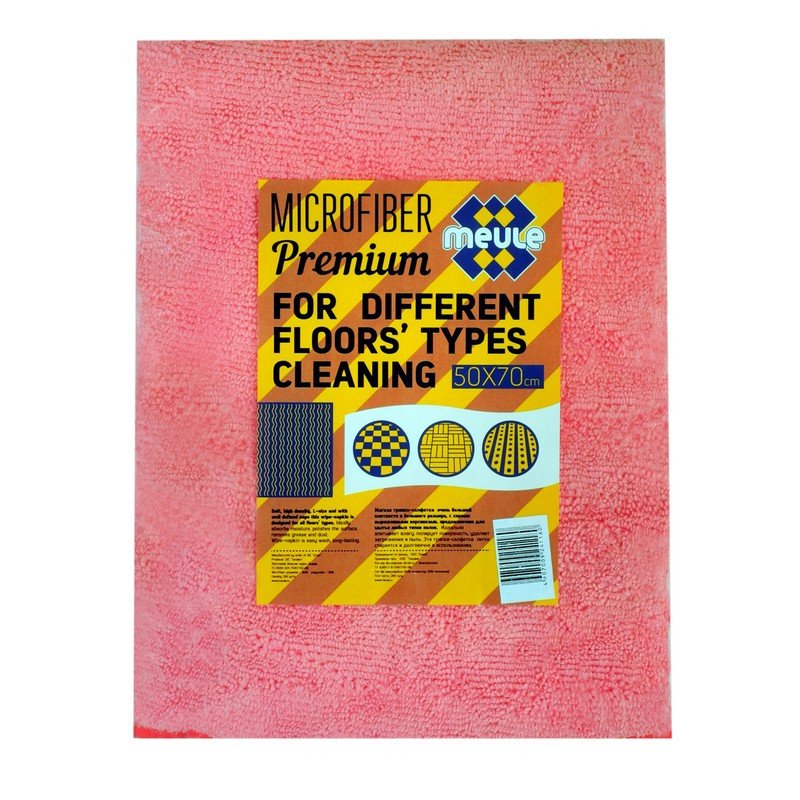 Салфетка MEULE PREMIUM из микрофибры(50×70) д/пола