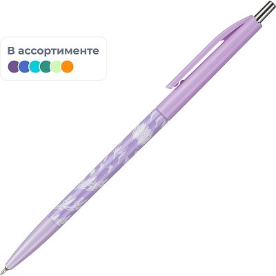 Ручка шариковая автомат. M&G Lavender0.38, масл, син, ассABP861712238GKC