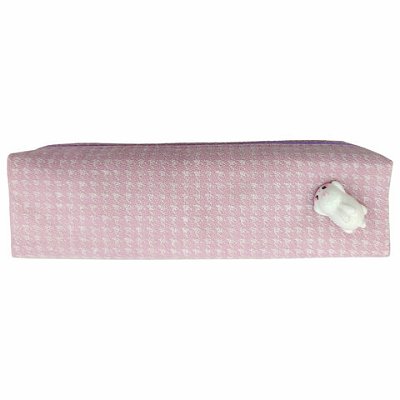 Пенал ЮНЛАНДИЯ ЮНИОР, 1 отделение, полиэстер, аппликация, Rabbit, 20×6х4 см