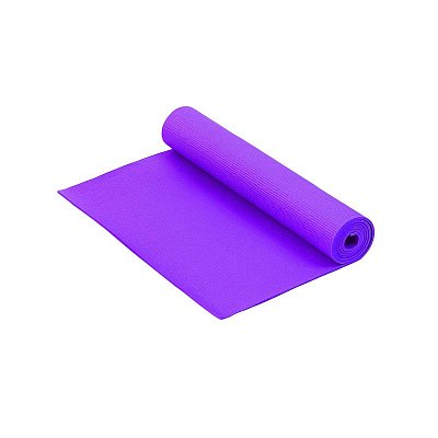Коврик для фитнеса и йоги Larsen PVC фиолетовый 1800×610×5 мм