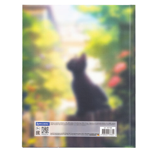 Дневник 1-11 класс 40 л., твердый, BRAUBERG, матовая ламинация, «Cute Cat»