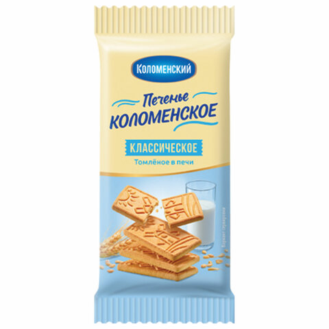 Печенье сахарное классическое КОЛОМЕНСКОЕ30 шт. по 30 гв шоубоксе