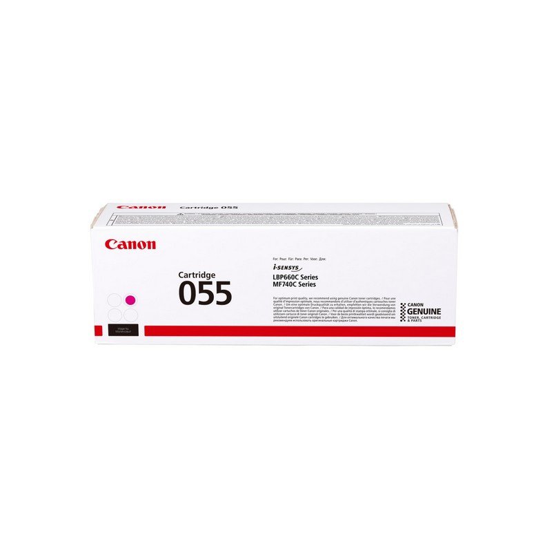 превью Картридж лазерный Canon 055 M 3014C002 пурпурный оригинальный