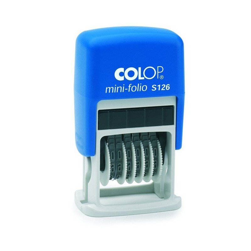 Мини - нумератор Colop S126 (6-ти разрядный, высота шрифта 3,8мм)