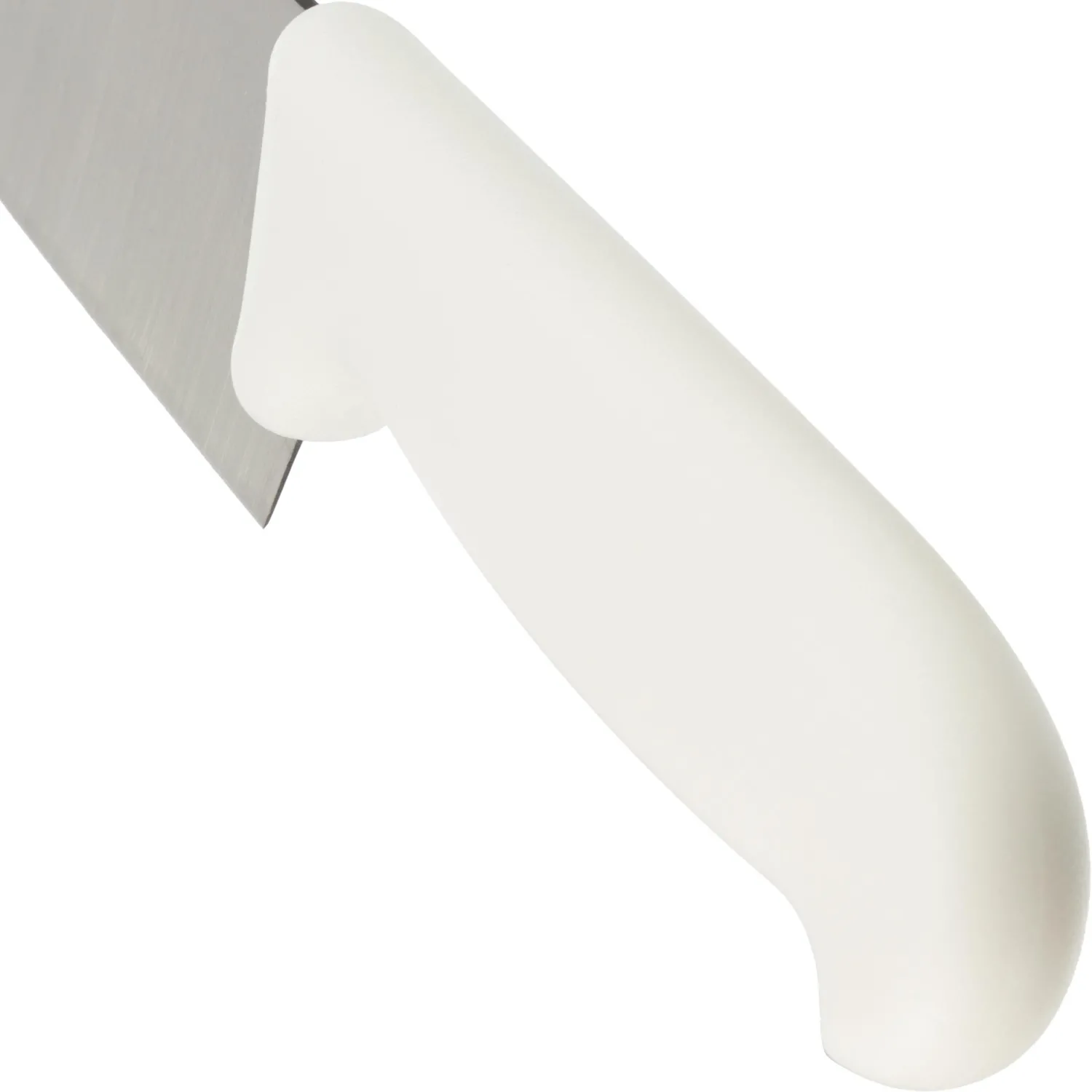 Нож поварской лез 254 мм толщ 2 мм 3Cr13 белая пластиковая ручка