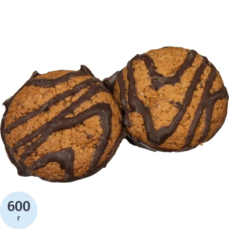 Печенье овсяное в глазури Полет мини 600 г