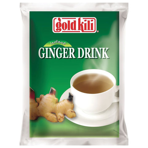Чайный напиток «Ginger Drink» имбирный с медом, 10 саше по 18 г, GOLD KILI