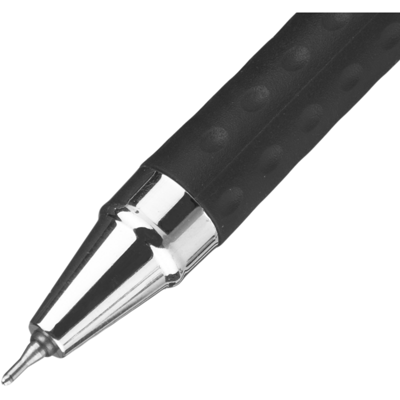 Ручка гелевая Unimax Max Gel черная (толщина линии 0.3 мм)