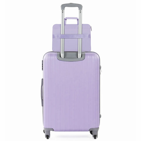 Сумка портфель HEIKKI ULTRA (ХЕЙКИ) с отделением для ноутбука 15.6", Lavender, лавандовая, 28×39х3 см