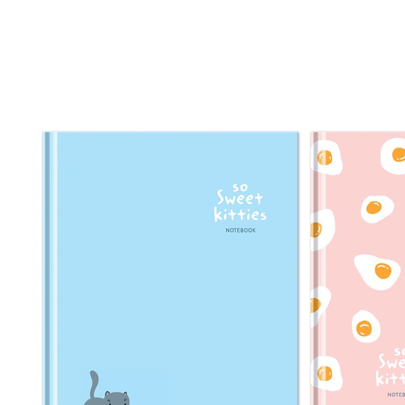 превью Бизнес-блокнот А6, 80л., BG «Sweet kitty», матовая ламинация, выб. лак