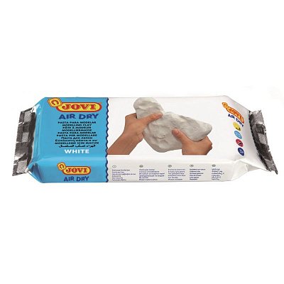 Паста для моделирования отвердевающая,500г, белый, вакуумный пакет, JOVI,85