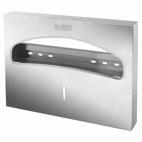 превью Диспенсер для покрытий на унитаз LAIMA PROFESSIONAL INOX, (Система V1) 1/2, нержавеющая сталь, матовый, 605702