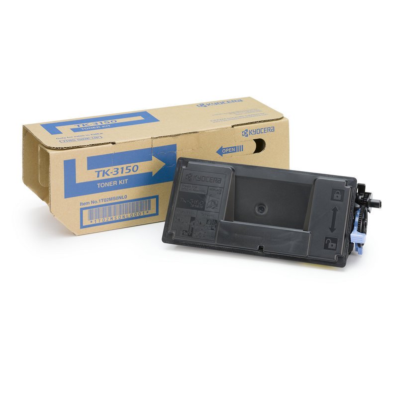 Расход. матер. д/лаз. принт. факсов Kyocera TK-3150 чер. для M3040id... 