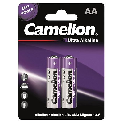 Батарейка Camelion Ultra 2шт/бл (LR6-BP2UT, 1.5В) (14982)
