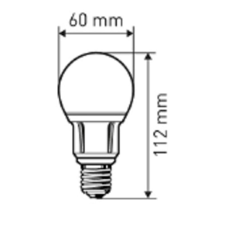 Лампа ЭРА LED smd A60/65-13W-827-E27 (6/30/990)