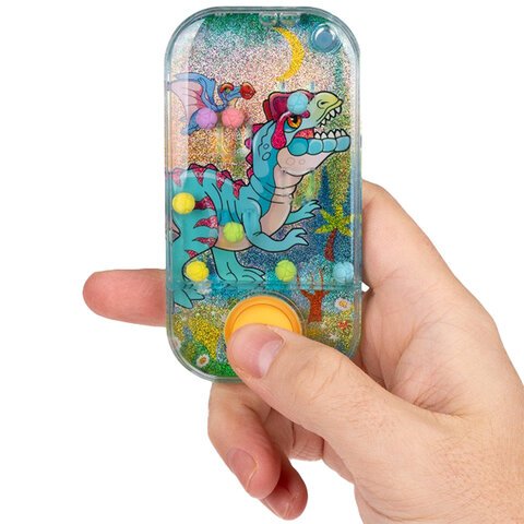 Водный тетрис мячики «Динозавры», 11.5×6х2 см, АССОРТИ 3 вида, дисплей, 1TOY