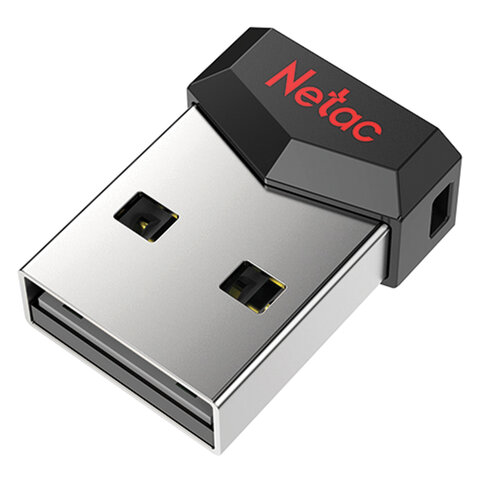 Флеш-диск 16GB NETAC UM81, USB 2.0, черный-20BK