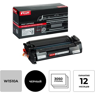 Картридж лазерный Комус W1510A чер. для HP LaserJet Pro 4003n/MFP4103fdn