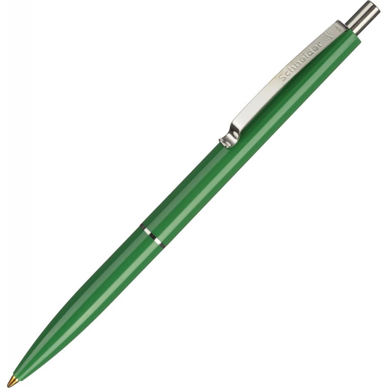 Ручка шариковая SCHNEIDER K15 корпус зеленый/стержень синий 0,5мм