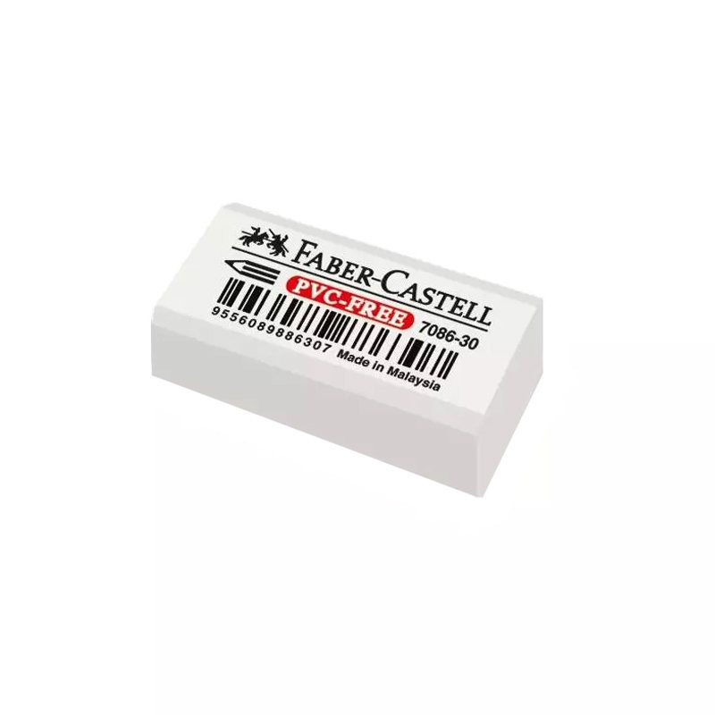 превью Ластик Faber-Castell «PVC-free», прямоугольный, 41×18×11мм