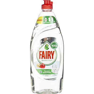 Средство для мытья посуды 650 мл FAIRY (Фейри) Pure & Clean