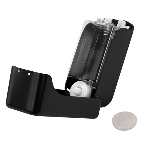 Дозатор для жидкого мыла-пены LAIMA PROFESSIONAL PREMIUM BLACK, НАЛИВНОЙ, 1 л, черный, ABS-пластик