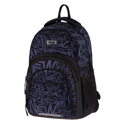 Рюкзак Först F-Line «Free people» 42×27×16см, 1 отделение, 5 карманов, уплотненная спинка