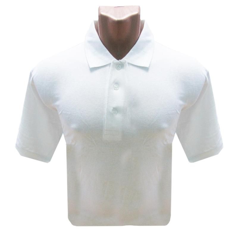 превью Рубашка Поло (190 г), короткий рукав, белый (XL)