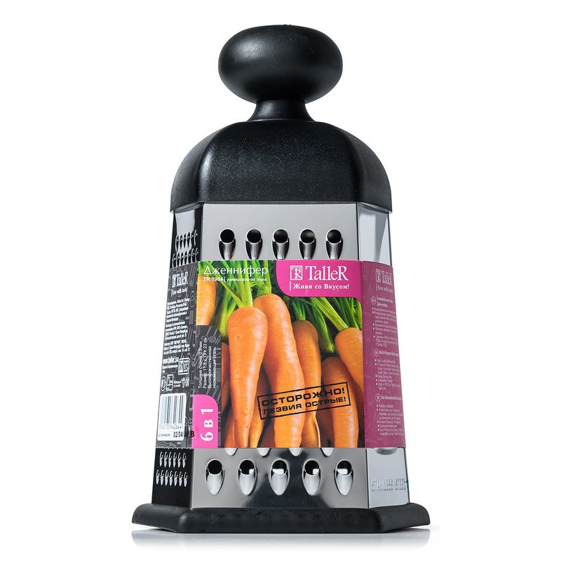 Терка шестисторонняя TalleR 11.5×13 см (TR-21904)