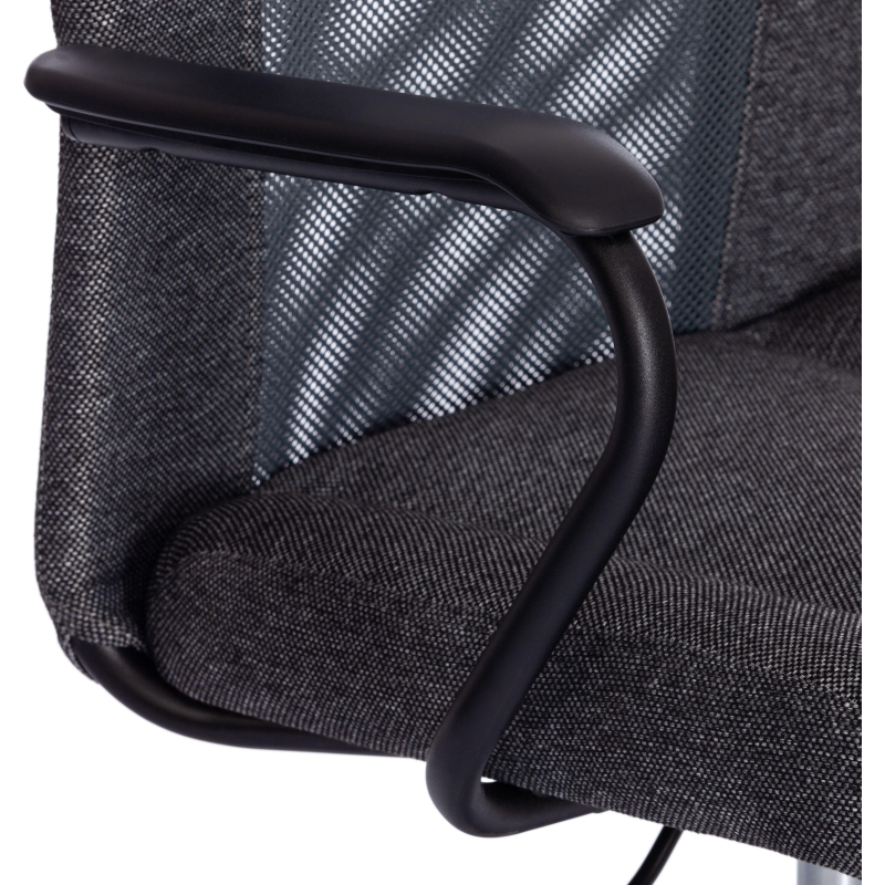Кресло UT_Easy Chair 308 сетка/ткань, серый, 207/W-12