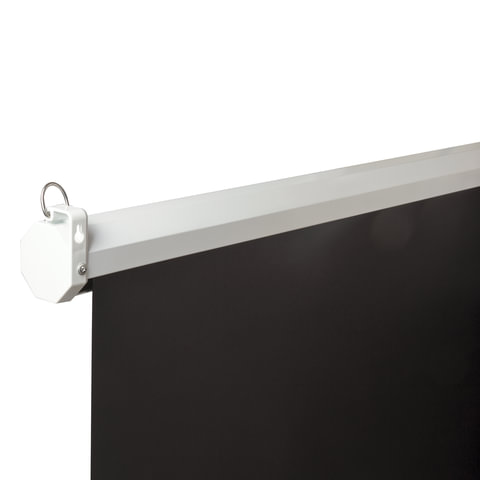 Экран проекционный настенный (150×150 см), матовый, 1:1, BRAUBERG «WALL»