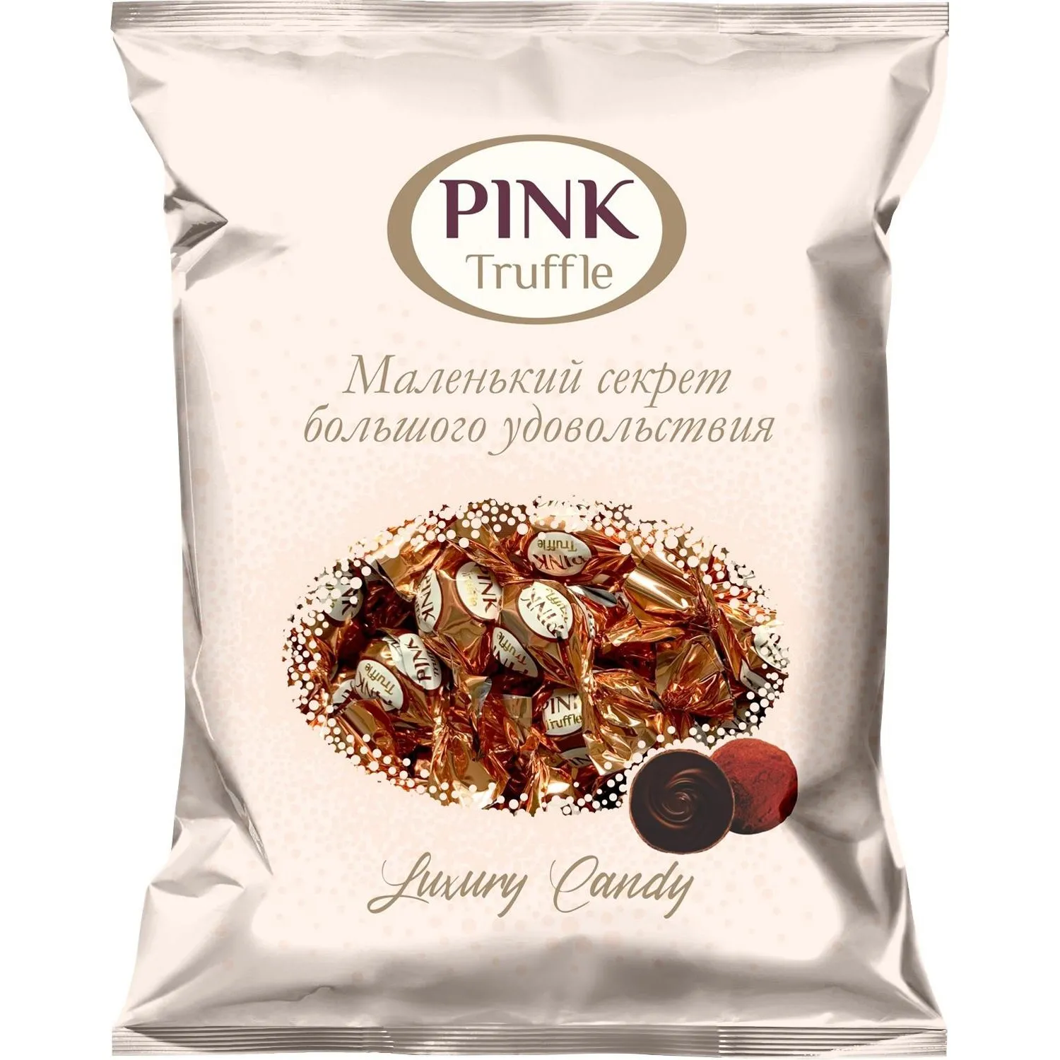 Конфеты шоколадные Pink трюфельные 500 г