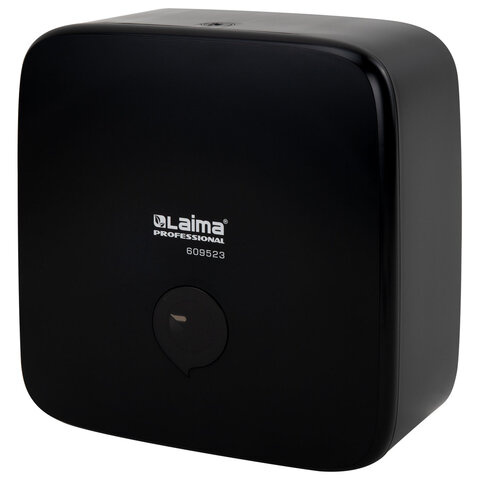 превью Диспенсер для полотенец LAIMA PROFESSIONAL PREMIUM BLACK (Система H3), V-сложения, черный, ABS-пластик