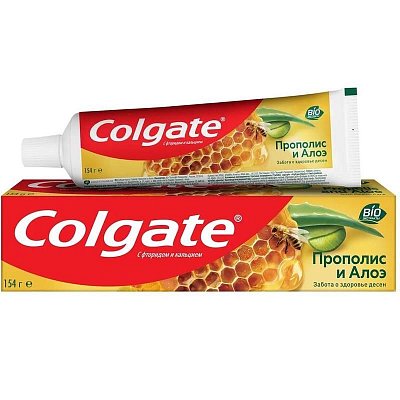 Зубная паста Colgate Прополис и Алоэ 154 г