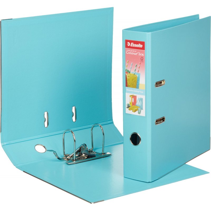 Папка с арочным механизмом Esselte Colour'Ice No.1 Power 75 мм синяя