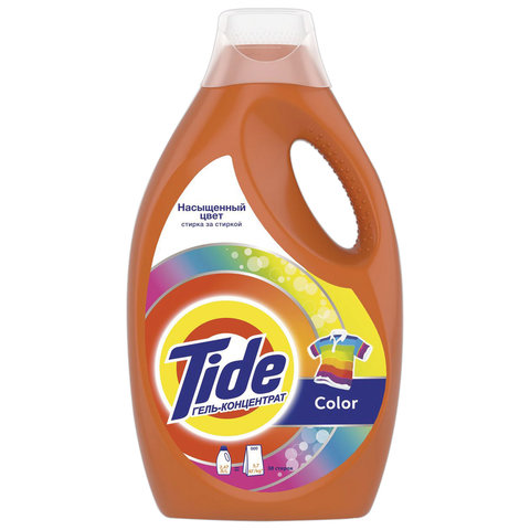 превью Средство для стирки жидкое автомат 2.47 л TIDE (Тайд) Color, гель
