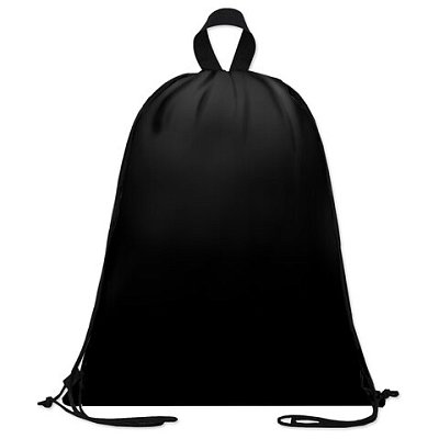 Мешок для обуви BRAUBERG большой удобный с ручкой, 51×41 см, Total Black