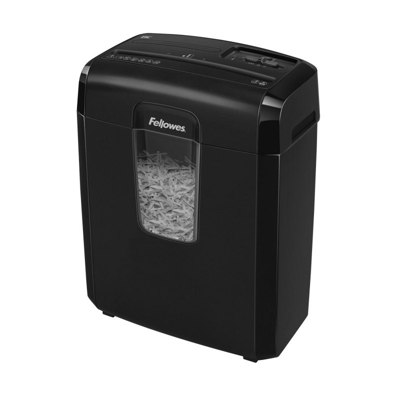 Уничтожитель документов Fellowes Powershred 8C, 4-й уровень секретности объем корзины 14 л