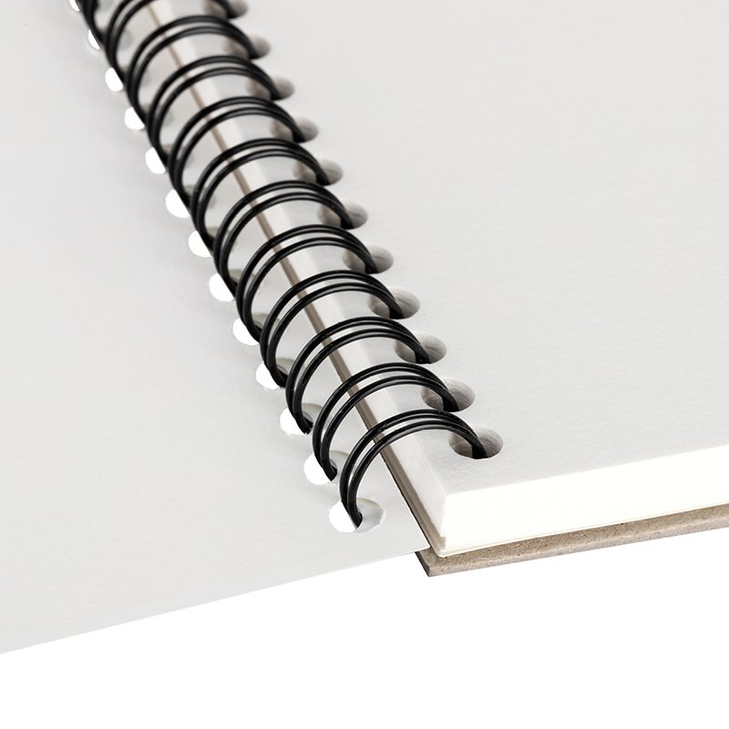 Скетчбук - блокнот 30л. А4 на гребне Clairefontaine «Cray'On», 160г/м2, мелкозерн. 